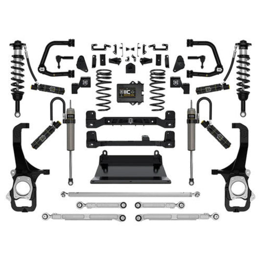 Air Lift ICON Vehicle Dynamics Stage 8 Suspension System 6" Lift With Billet UCA | 2022-2026 Toyota Tundra - ICOK53278