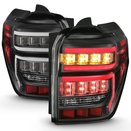 ANZO Rear Tail Light Black Housing Clear Lens - 2024-2014 Toyota 4Runner - ANZ311311