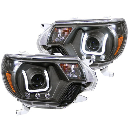 Anzo Black U-Bar Projector Headlight 2012-2015 Toyota Tacoma  - 111290