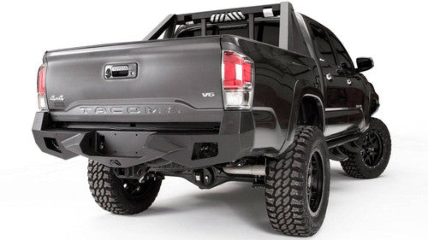 Fab Fours Vengeance Series Rear Bumper - 2023-2016 Toyota Tacoma  - FFBTT16-E3651-1