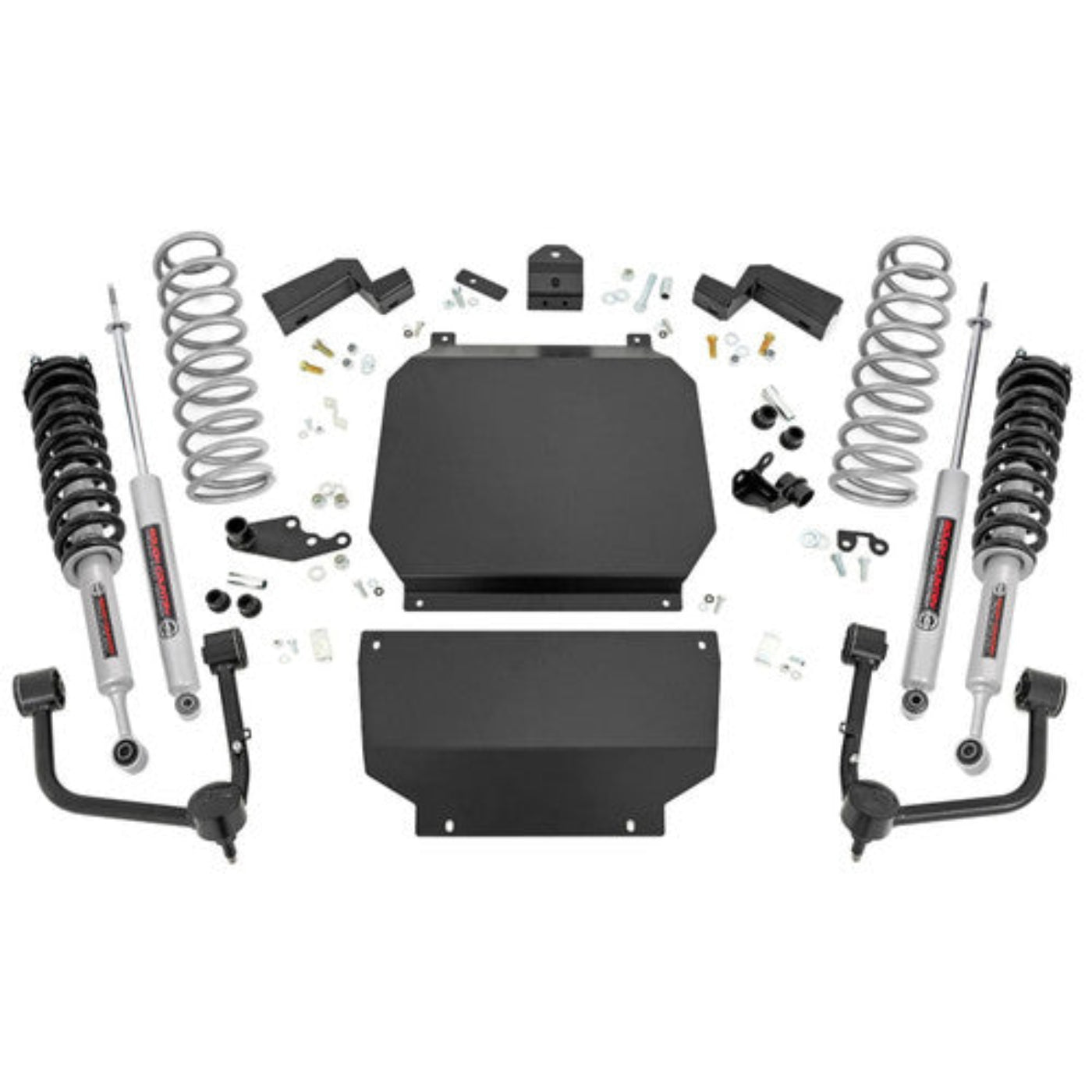 Air Lift Rough Country Stage 2 3.5" Lift Kit W/Lifted Shocks & Springs | 2022-2026 Toyota Tundra - 70331