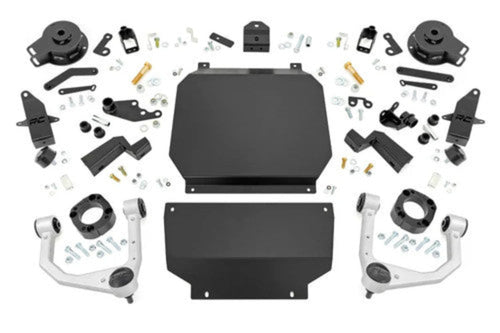 Air Lift Rough Country 3.5" Lift Kit With Factory Rear Air Suspension | 2022-2026 Toyota Tundra - 71300-1