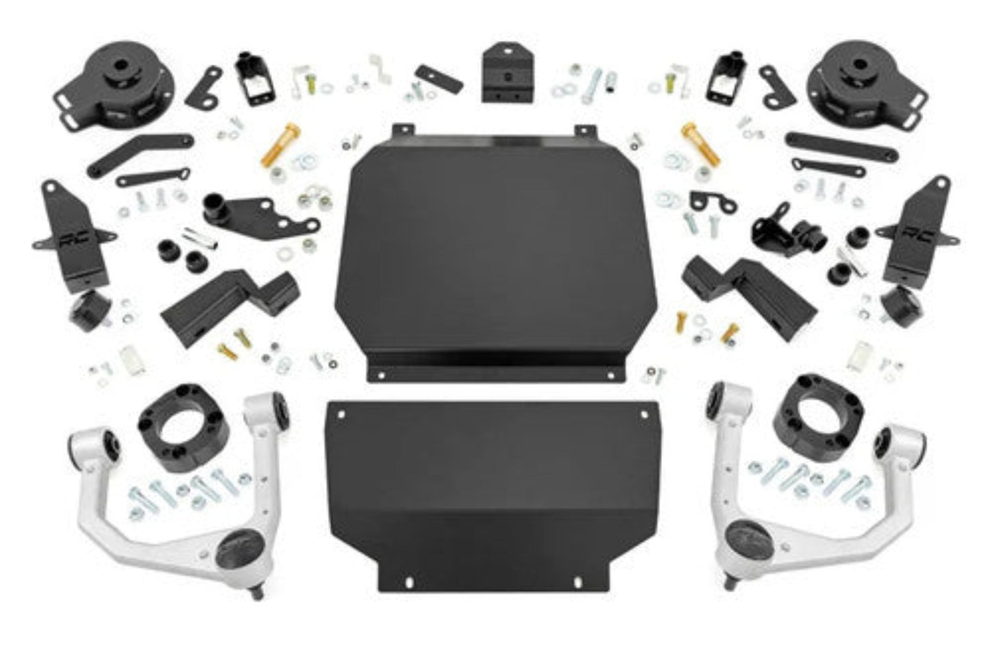 Air Lift Rough Country 3.5" Lift Kit With Factory Rear Air Suspension | 2022-2026 Toyota Tundra - 71300-1