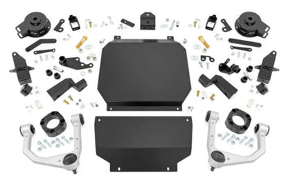 Air Lift Rough Country 3.5" Lift Kit With Factory Rear Air Suspension | 2022-2026 Toyota Tundra - 71300-1
