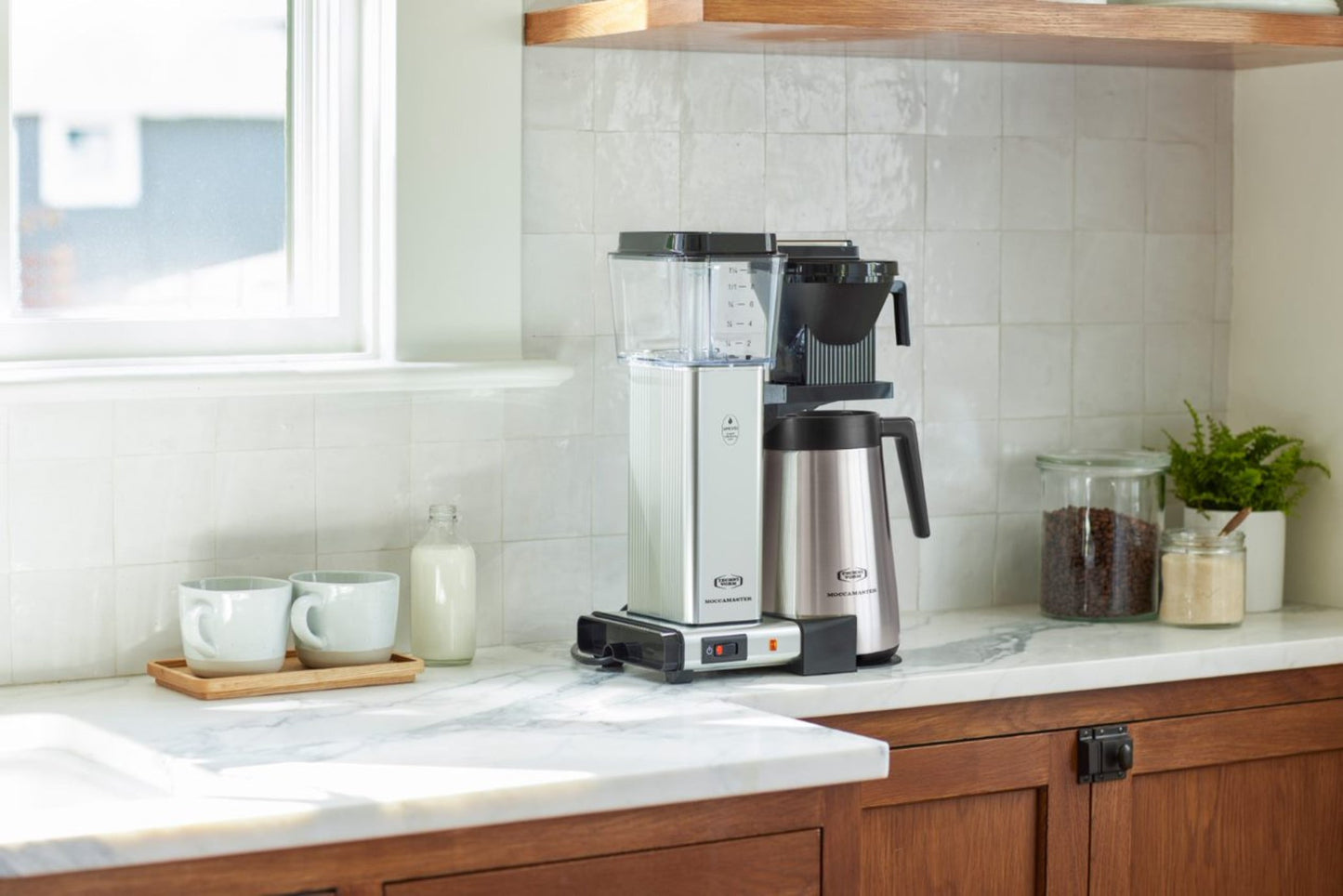 Moccamaster KBGT Coffee Maker in Polished Silver - 79312