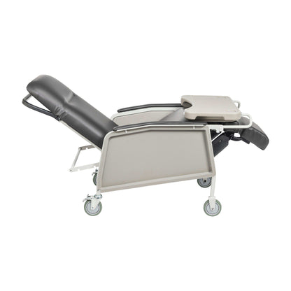 Drive Medical 3 Position Heavy Duty Bariatric Geri Chair Recliner in Charcoal - DM-D574EWCHAR