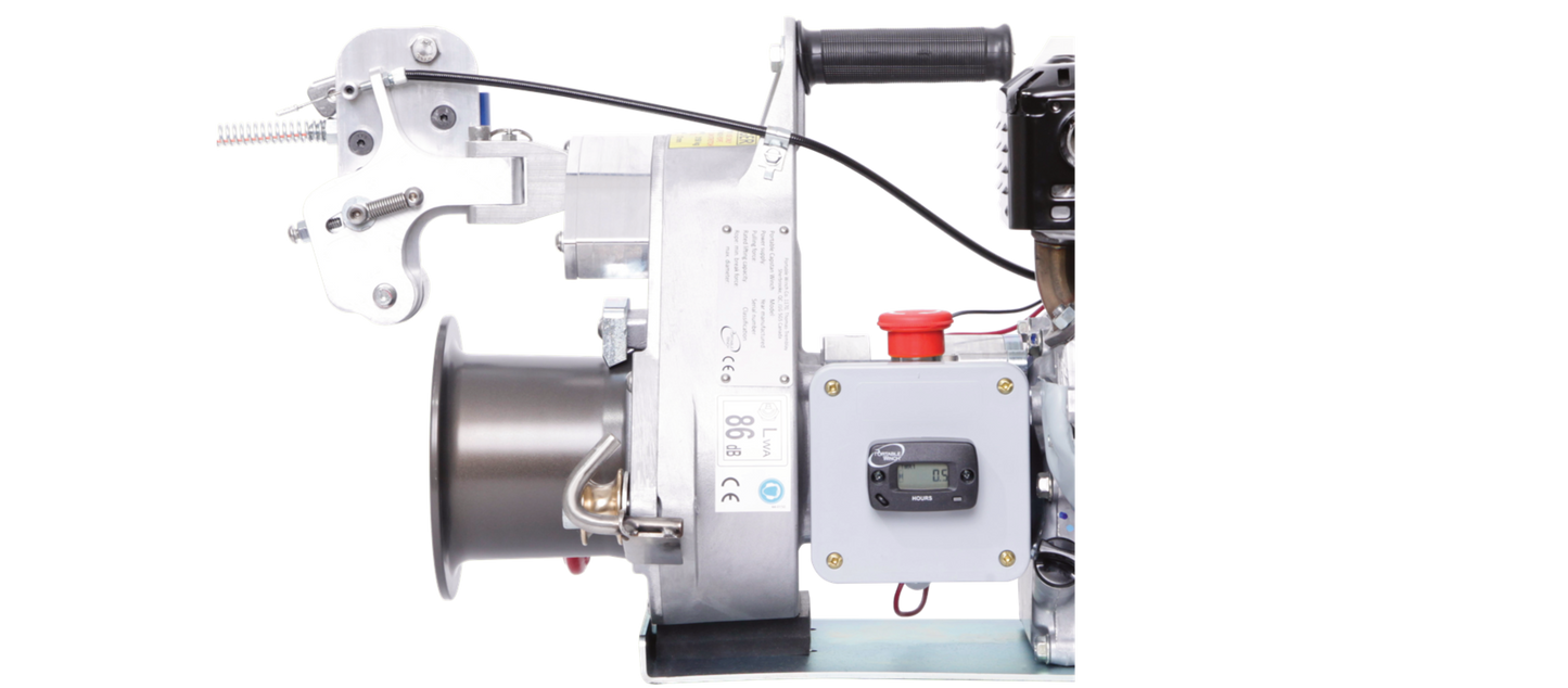 Portable Winch PCH2000 Gas-Powered Pulling/Lifting Winch GX160 - PW,PCH2000