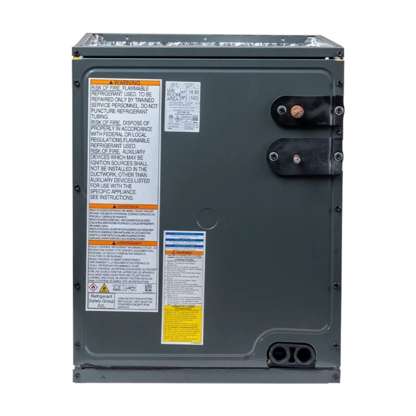 GOODMAN 3 Ton 13.4 SEER2 80% AFUE 80,000 BTU Gas Furnace and R32 Air Conditioner System - Upflow - AQ-GR9S800803BN