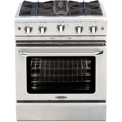Capital 30" Culinarian Gas Range, 4 Open Burners - MCOR304N