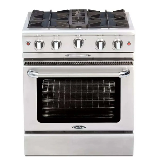 Capital 30" Culinarian Self Clean Gas Range, 4 Open Burners - CGSR304N