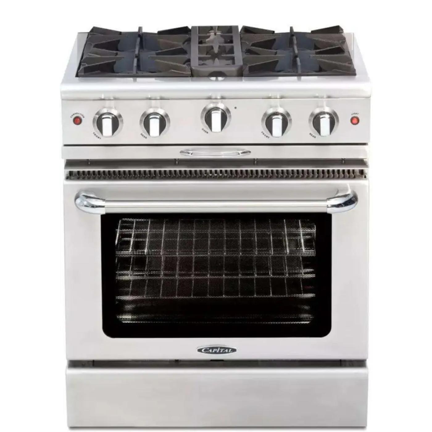 Capital 30" Culinarian Self Clean Gas Range, 4 Open Burners - CGSR304N