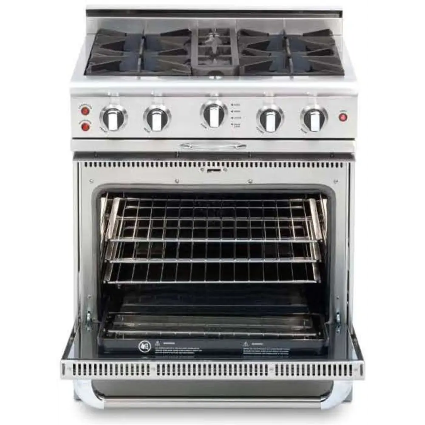 Capital 30" Culinarian Self Clean Gas Range, 4 Open Burners - CGSR304N