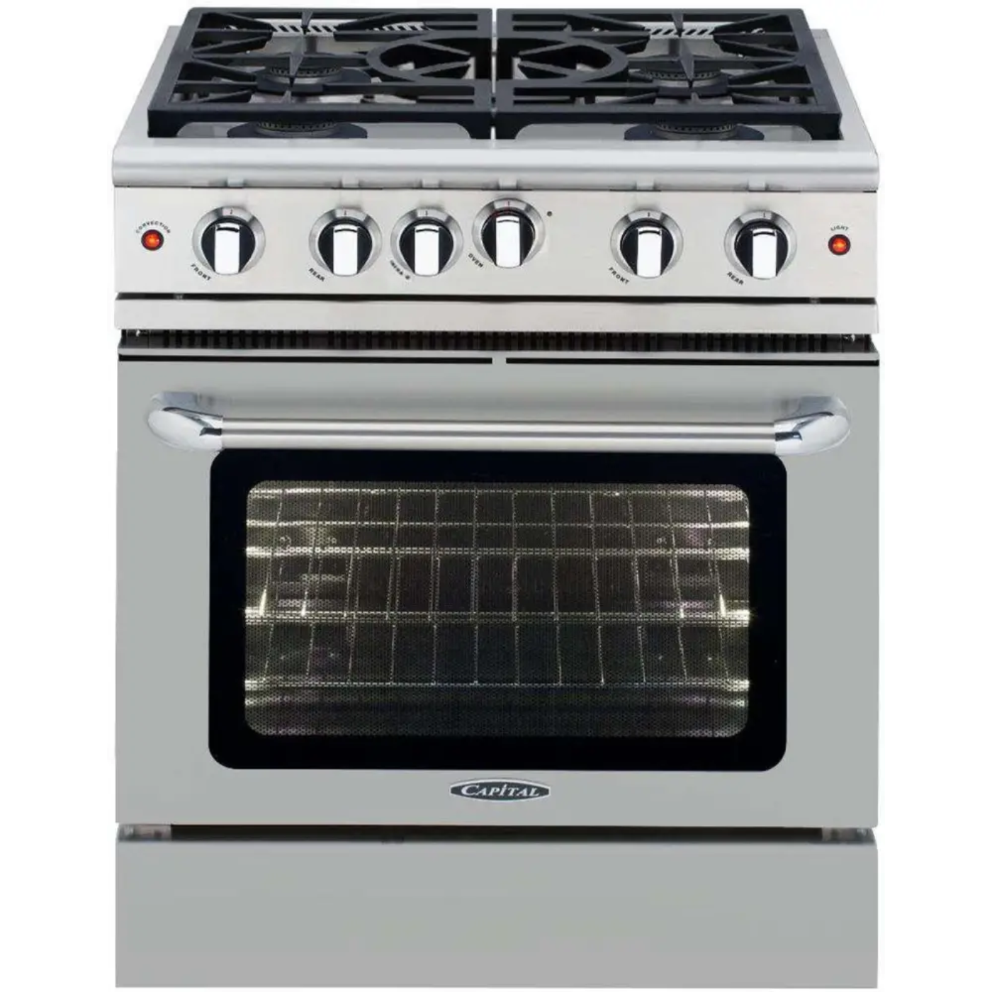 Capital 30" Precision Gas Range, 5 Sealed Burners, Wok Burner - MCR305N