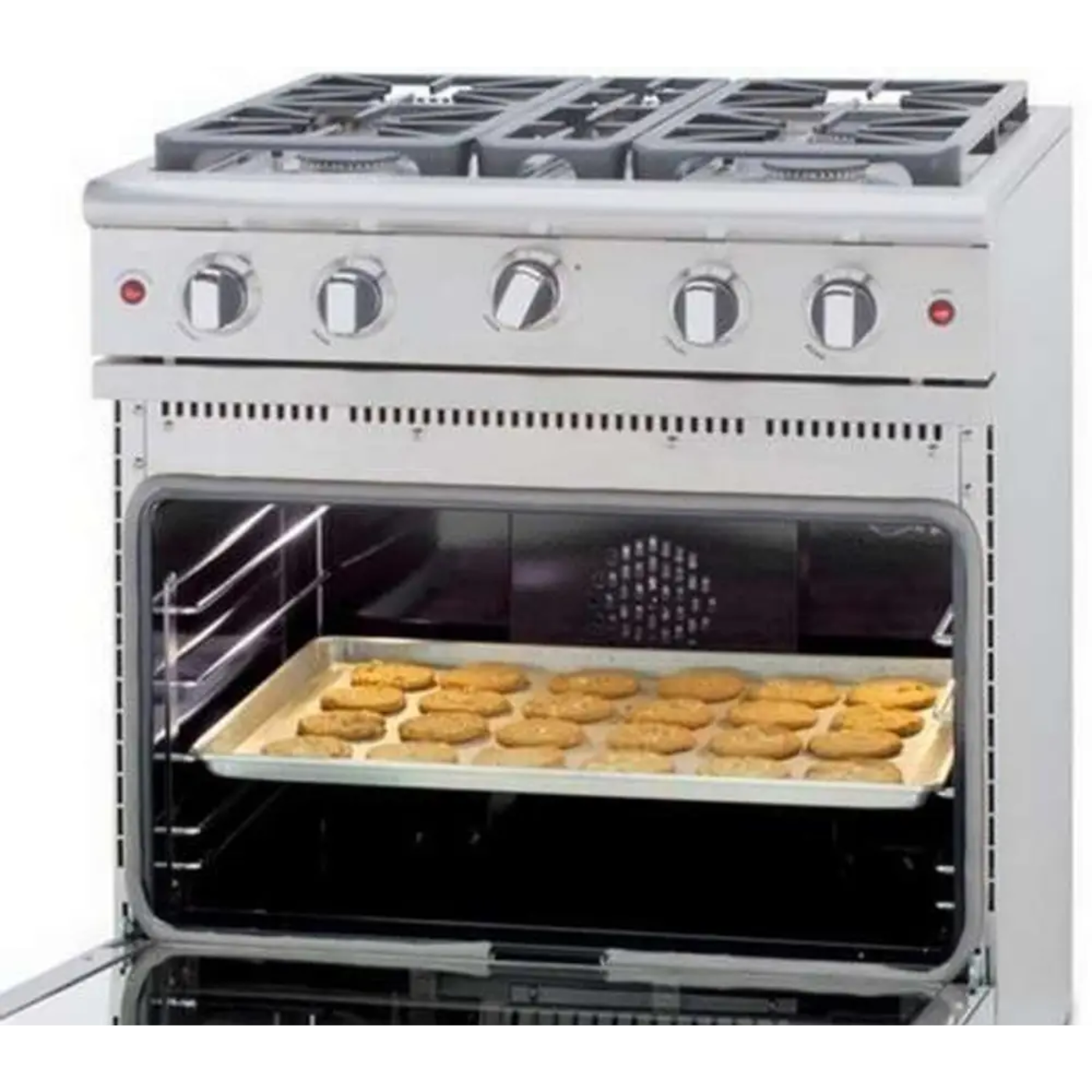 Capital 30" Precision Gas Range, 5 Sealed Burners, Wok Burner - MCR305N