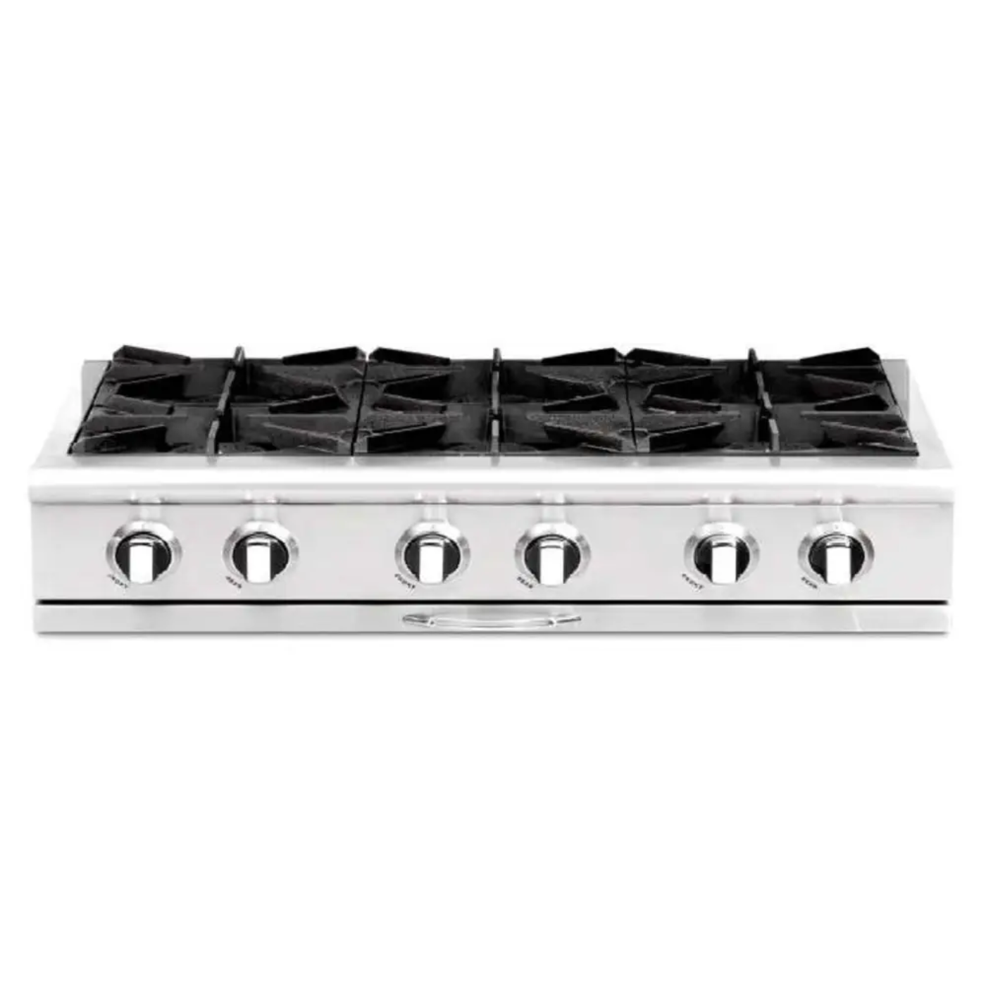 Capital 36" Culinarian Gas Rangetop, 4 Open Burners, Griddle - CGRT362G2N