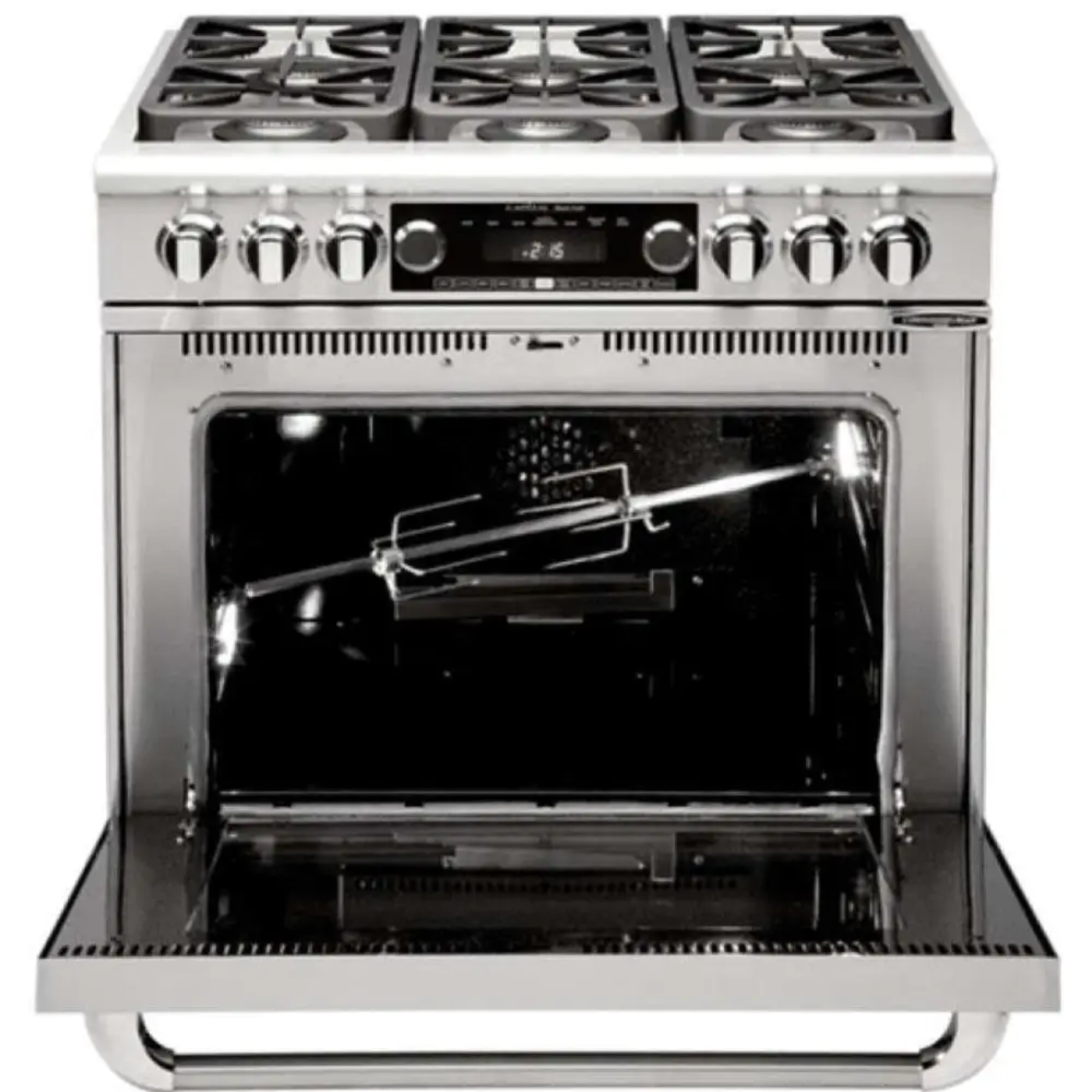 Capital 36" Precision Self Clean Gas Range, 6 Sealed Burners - GSCR366N