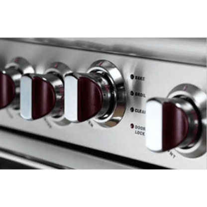 Capital 48" Connoisseurian Dual Fuel Range, 4 Open Burners, BBQ, Griddle - COB484BGN