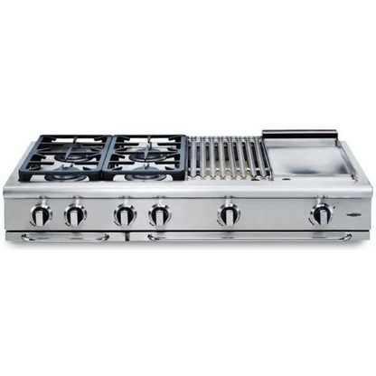 Capital 48" Precision Gas Rangetop, 8 Sealed Burners - GRT488N