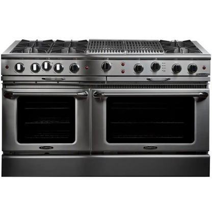 Capital 60" Culinarian Self Clean Gas Range, 6 Open Burners, BBQ - CGSR604BB2N