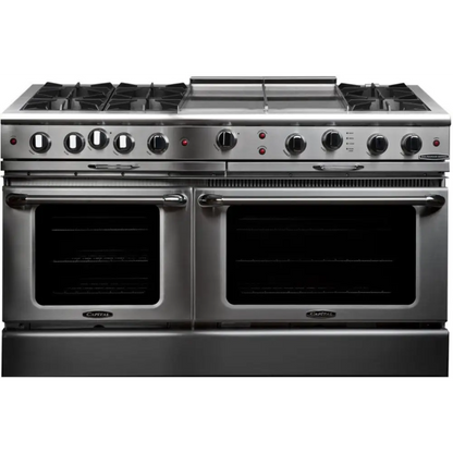 Capital 60" Culinarian Self Clean Gas Range, 6 Open Burners, Griddle - CGSR604GG2N