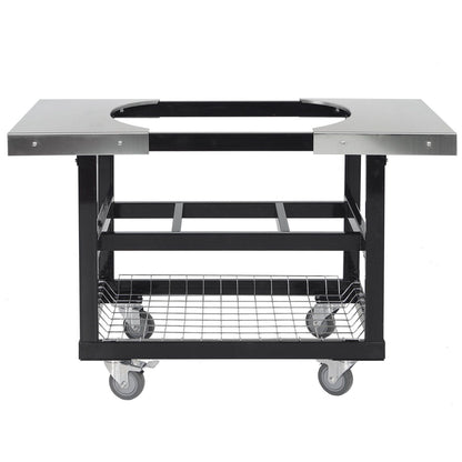 Primo Grills  Cart Base with Basket and SS Side Shelves for XL 400, LG 300 - PG00370