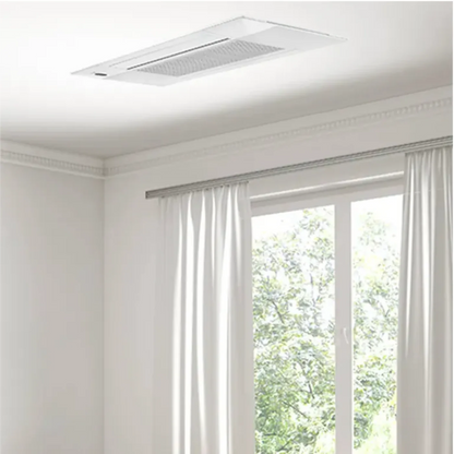 MRCOOL DIY 5th Gen 12,000 BTU Multi-Zone Mini Split Ceiling Cassette Air Handler 230V, -  DIYCASSETTE12HP-230C25-O