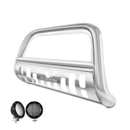 CBS-GMC3105SP-PLFB Black Horse Bull Bar Kit - BLKBSGMC3105B