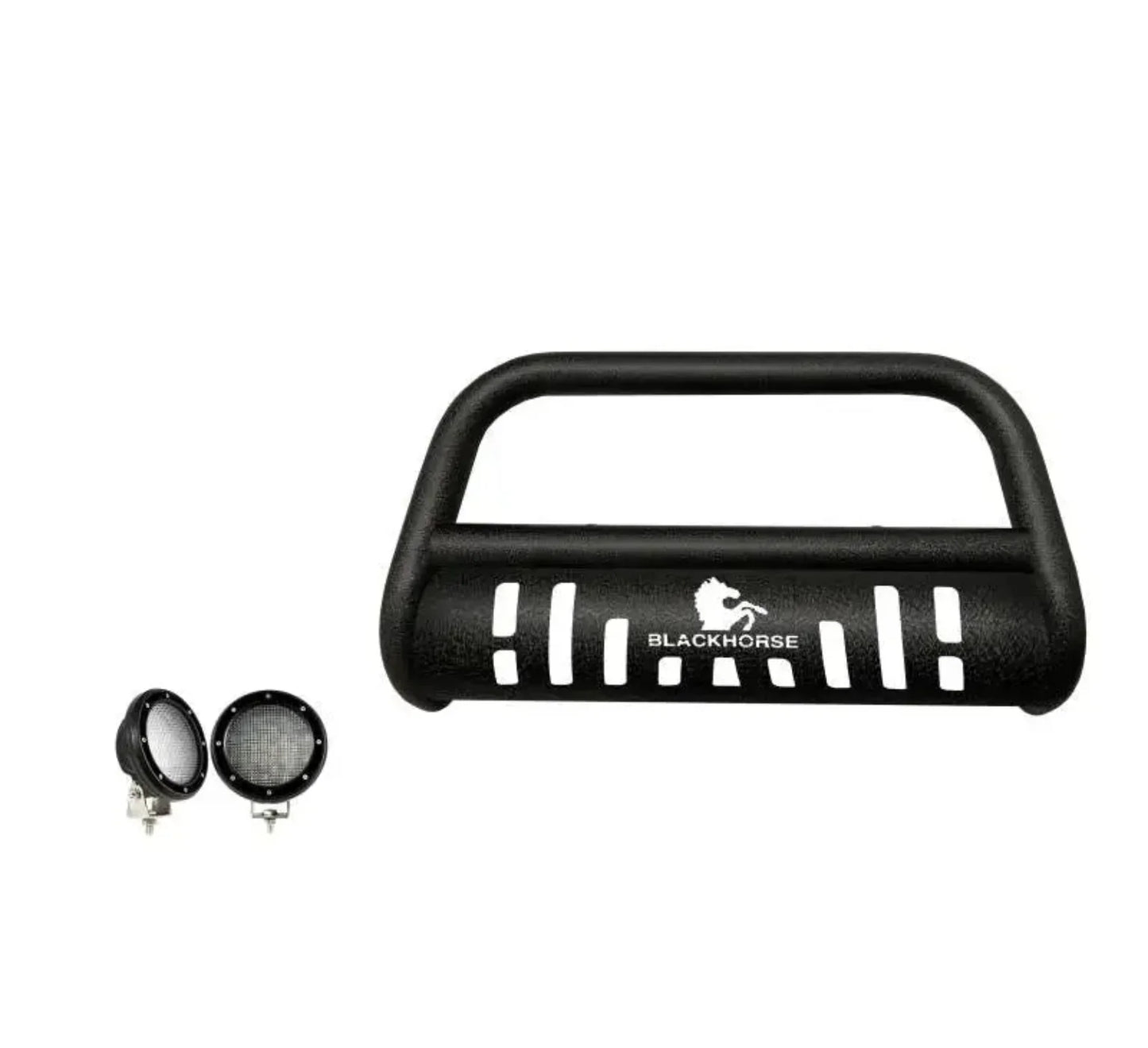 CBT-C605SP-PLFB Black Horse Bull Bar-T Kit - BLKBTC605SPPB