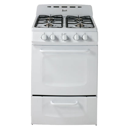 Avanti 24" Gas Range Oven - GRO24P0W