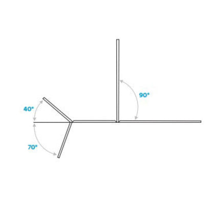 Chattanooga 3-Section Galaxy Table - DJO-3133101CA
