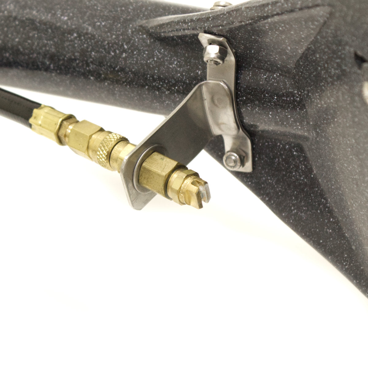 CleanFreak® 12" Adjustable Glide 2-Piece Carpet Extractor Wand w/ 1 Jet - #08 Orifice
