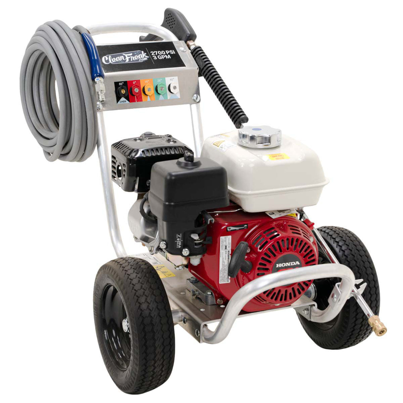 CleanFreak 3.0 GPM Pressure Washer w/ Honda GX200 Engine (Gas) - 2,700 PSI - WET-CF2730HV