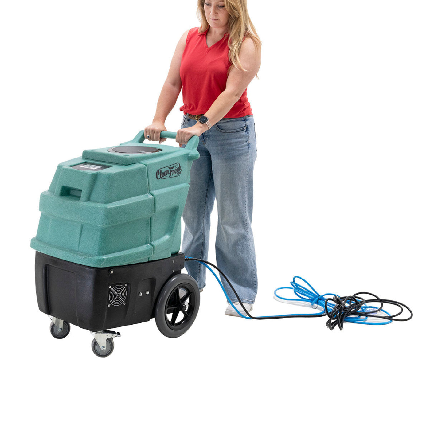 CleanFreak Heated 500 PSI Portable Carpet Extractor w/ 12" Wand & 25' Hose - CPL-CF-25XG-HEAT-2PW