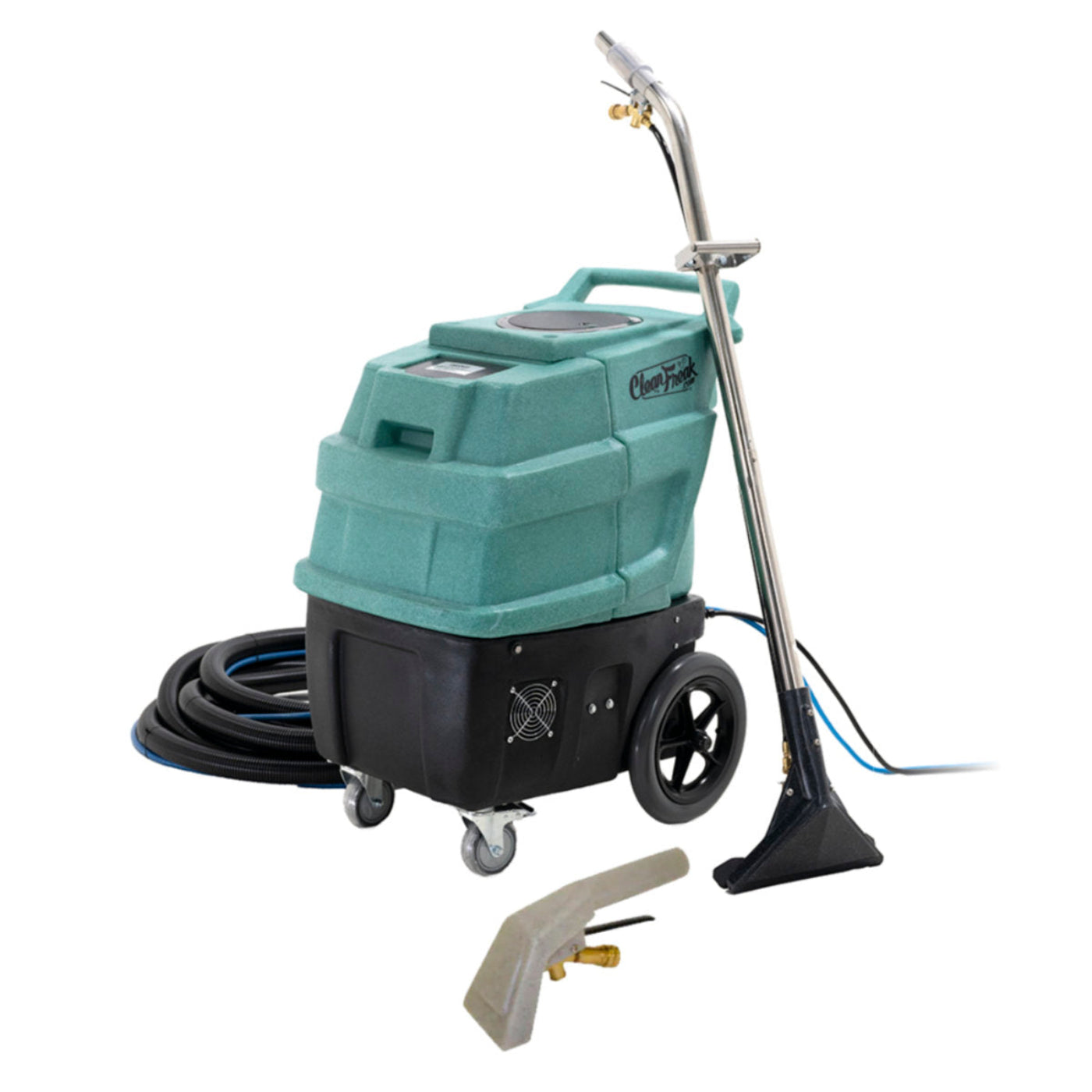CleanFreak Heated 500 PSI Portable Carpet Extractor Package w/ 12" Wand, 25' Hose & 4" Detailing Tool - CPL-CF-25XG-HEAT-2PW-HT