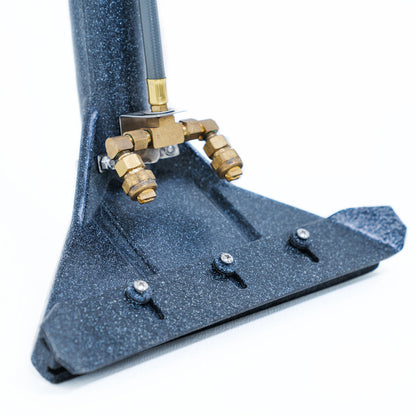 CleanFreak 12" Adjustable Glide 2-Piece Carpet Extractor Wand w/ 2 Jets - #04 Orifices - CPL-WFQ22T11004JG