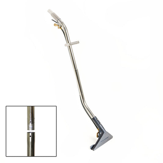 CleanFreak 12" Adjustable Glide 2-Piece Carpet Extractor Wand w/ 2 Jets - #04 Orifices - CPL-WFQ22T11004JG