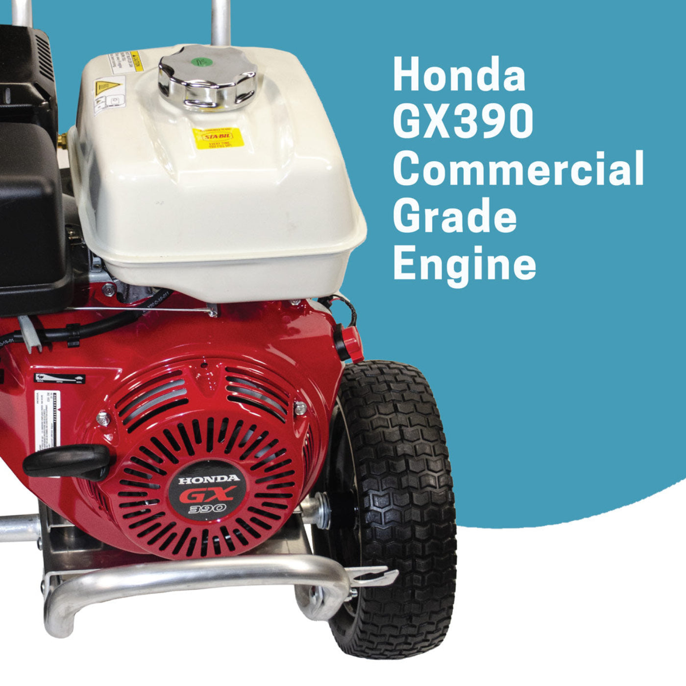 CleanFreak 4.0 GPM Pressure Washer w/ Honda GX390 Engine (Gas) - 4,200 PSI - WET-CF4240HV
