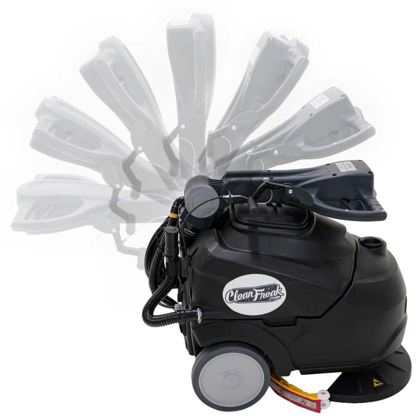 CleanFreak 18" Electric Automatic Floor Scrubber Package w/ Accessories - ASP-PACKAGE2