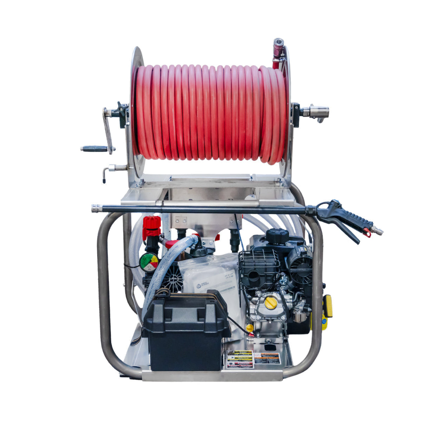 CleanFreak Softwash System (300 PSI @ 11.0 GPM) w/ AR45 Pump & Electric Start 6.5 HP Vanguard Engine - WET-A-ASW-0001