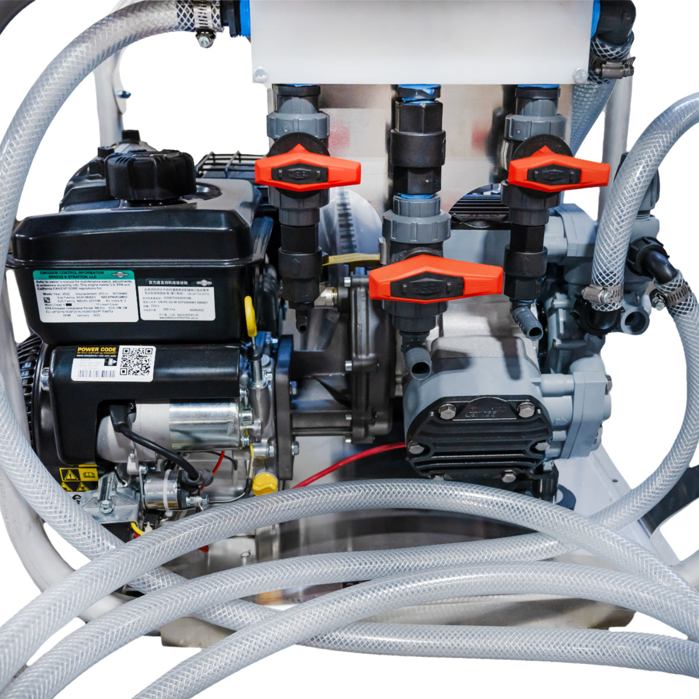 CleanFreak Softwash System (300 PSI @ 11.0 GPM) w/ Comet P40 Pump & Electric Start 6.5 HP Vanguard Engine - WET-A-ASW-0002