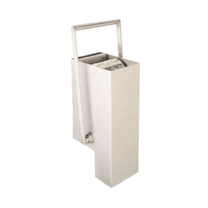 Edlund CM-1000 S/S Stainless Steel Manual Feed Table Mount Can Crusher - EDCM1000SS