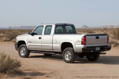 2007 Chevy Silverado 2500 Complete Protection Kit - Fab Fours + Westin Automotive Steps