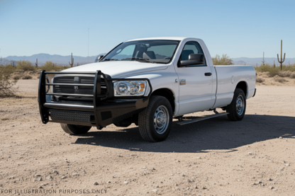 2009 Dodge Ram 2500 Complete Protection Kit - Fab Fours +AMP Research Steps