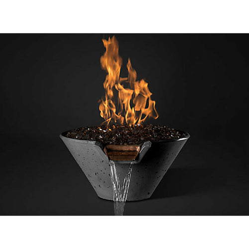 conical-cascade-fire-water