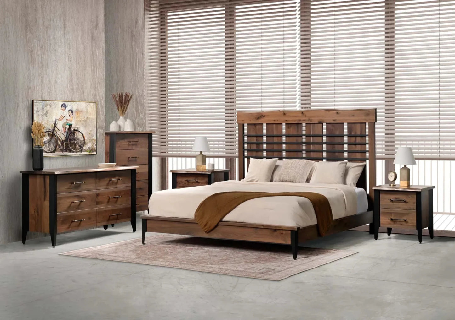 QW Amish Uptown 6 Drawer Dresser - 211B-308-602334