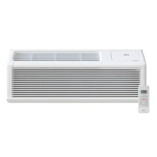 Cooper & Hunter 12,000 BTU PTAC Air Conditioner, Heat Pump, Heating and Cooling, w/Electric Cord and Remote - CH-PTW-12HPGF