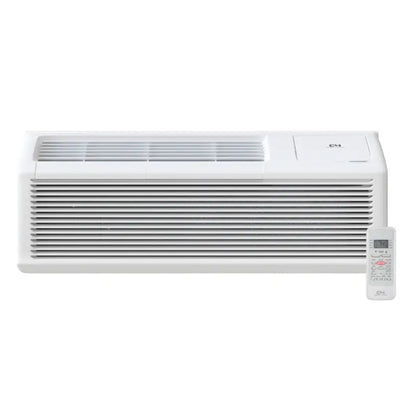 Cooper & Hunter 12,000 BTU PTAC Air Conditioner, Heat Pump, Heating and Cooling, w/Electric Cord and Remote - CH-PTW-12HPGF