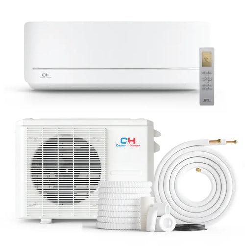 Cooper & Hunter MIA 6,000 BTU Single Zone Wall Mount, 115V, R454B - Ductless Mini Split Air Conditioner Heat Pump