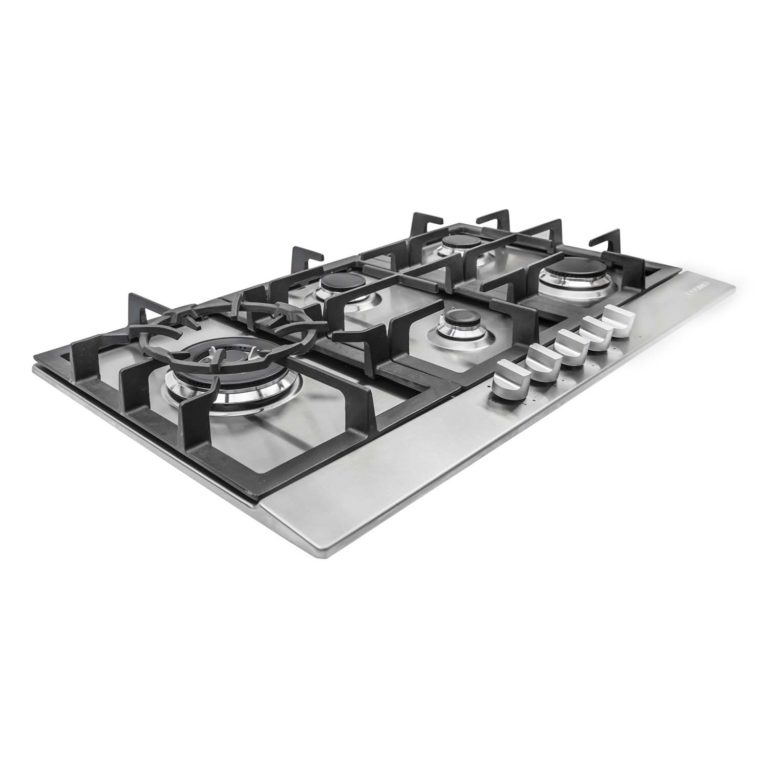 Cosmo 30" Gas Cooktop in Stainless Steel with 5 Sealed Brass Burners - COS-850SLTX-E