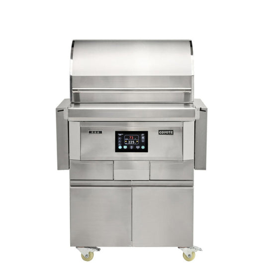 COYOTE GEN3 28" PELLET GRILL ON CART - C2P28-FS